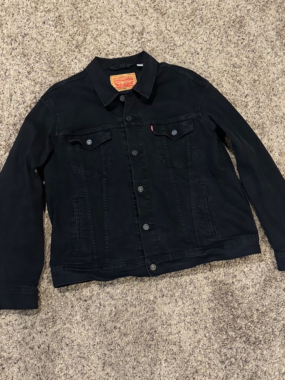 Levi's Trucker Jacket XL 72334-0223 "Last Night" - Picture 2 of 12